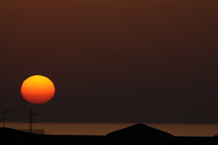 Toscane 09 - 545 - Coucher soleil